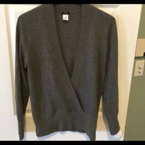 J Crew Wrap Sweater
